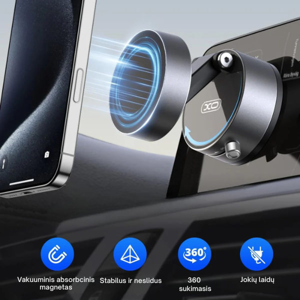 Magnetinis sulankstomas telefono laikiklis