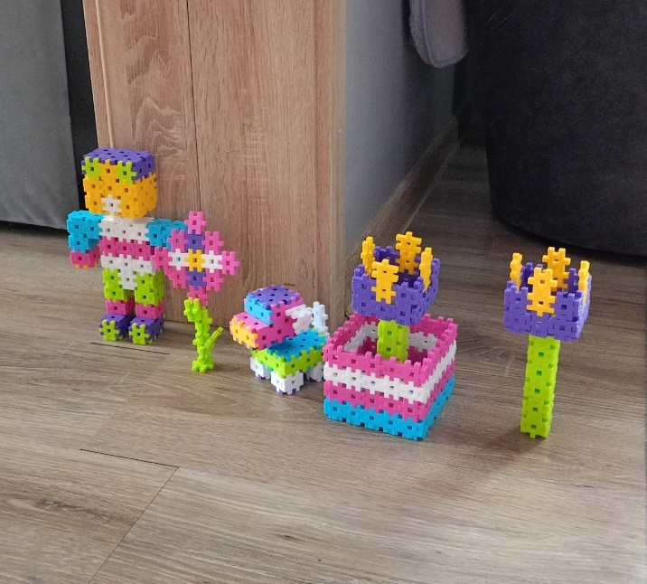 Lavinamasis konstruktorius-dėlionė Waffle