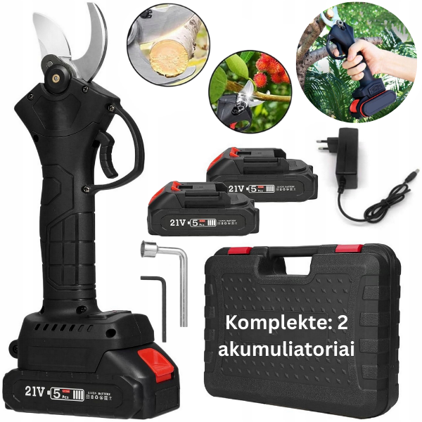 Akumuliatorinės genėjimo žirklės - sekatorius