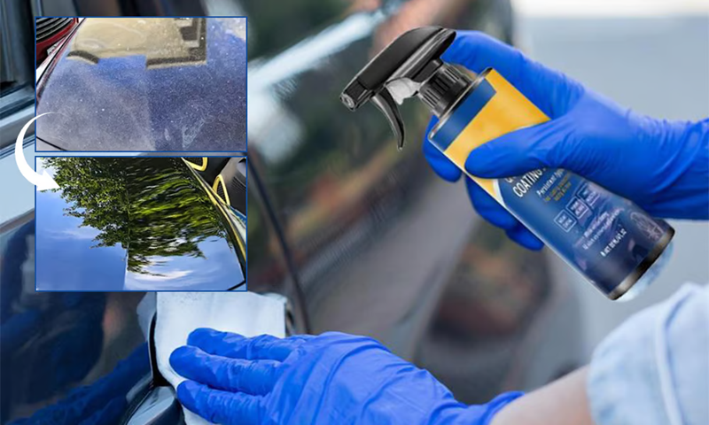 NANO dažų atnaujintojas automobilio kėbulo blizgesiui ir apsaugai