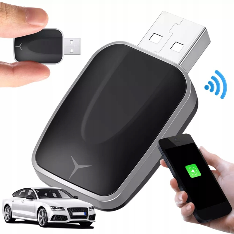 Belaidis 2 viename „CarPlay“ ir „Android Auto“ adapteris