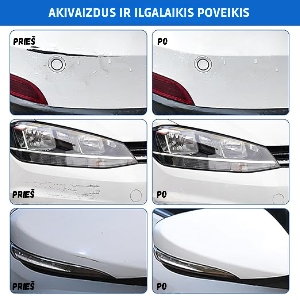 Purškalas automobilio įbrėžimams šalinti