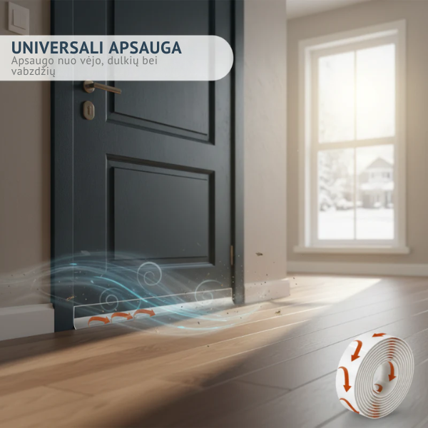 Lipni sandarinimo juosta durims ir langams