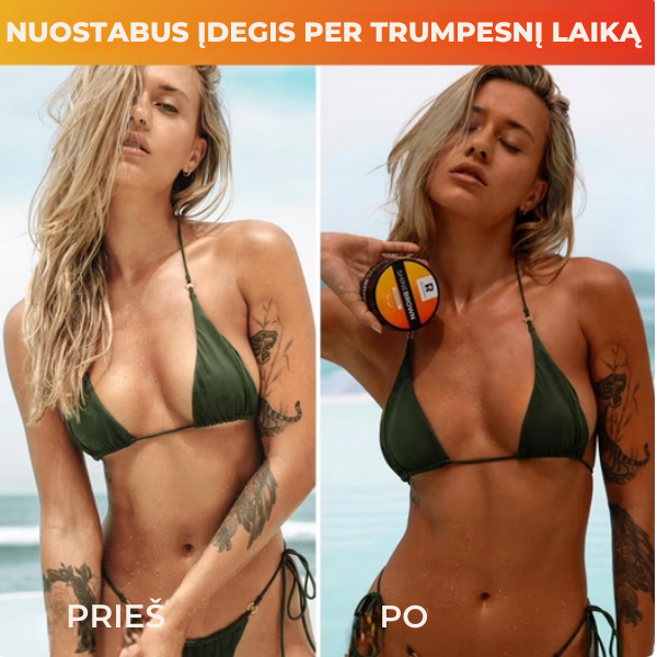 Auksinio įdegio kremas