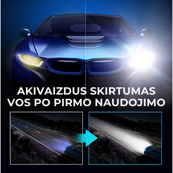 NANO priemonė automobilių žibintų poliravimui - atnaujinimui
