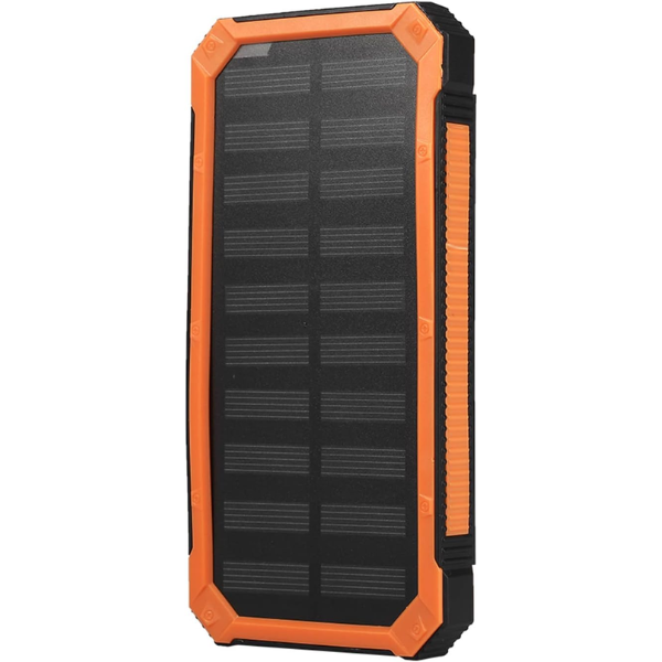 Saulės energija įkraunamas Power Bank