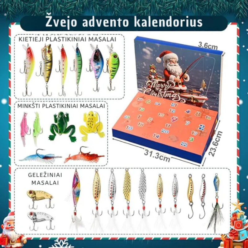Advento kalendorius žvejui