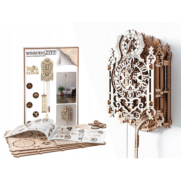 Unikalios 3D medinės dėlionės