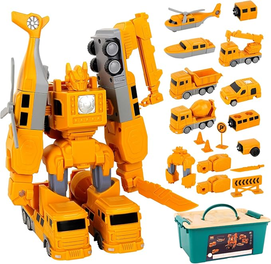 Magnetinis konstruktorius - robotas
