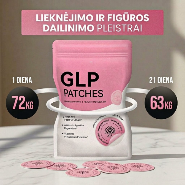 Svorio metimo ir kūno formų dailinimo pleistrai