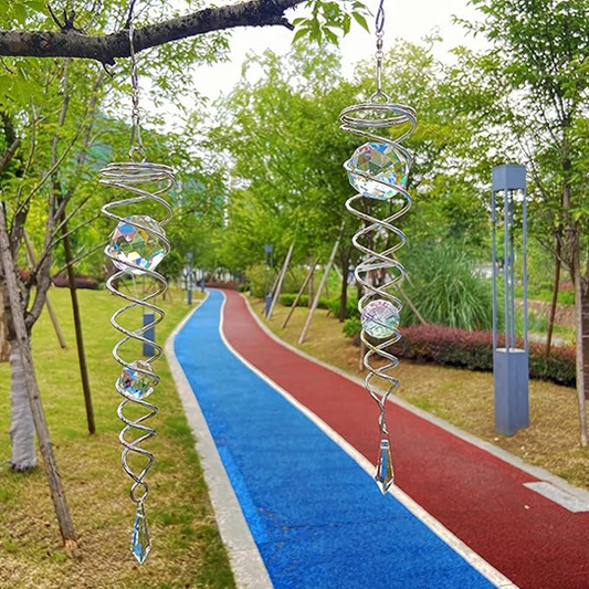 Išskirtinė dekoracija - krištolinė spiralė