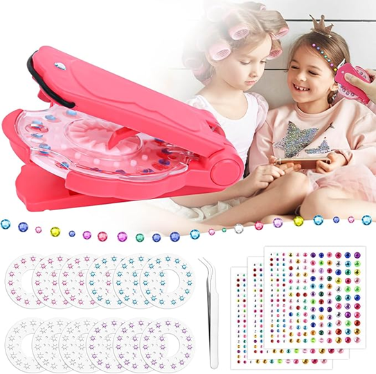 Magiškas grožio rinkinys su deimantiniais kristalais