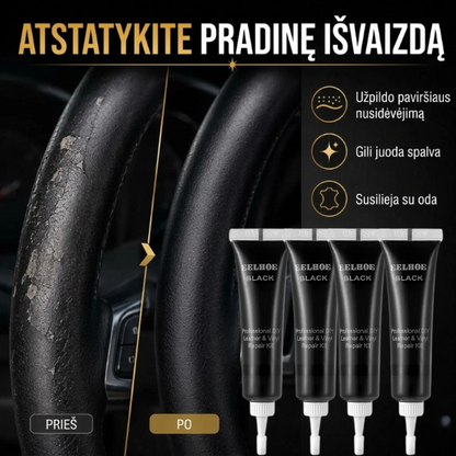 Odos tvarkymo priemonė vairui