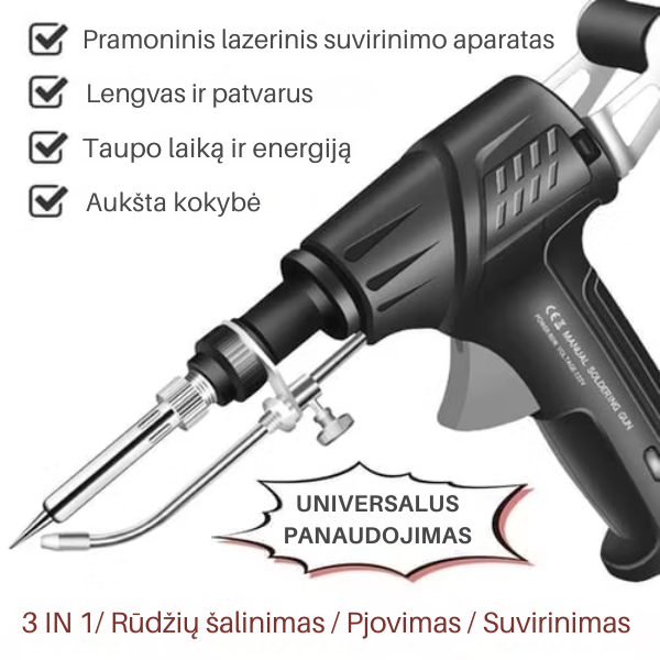 3IN1 profesionalus tikslaus lazerinio suvirinimo įrankis