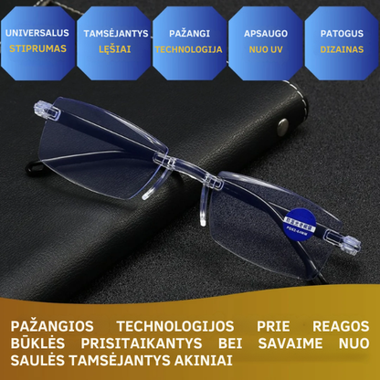 Išmanūs pažangios technologijos akiniai