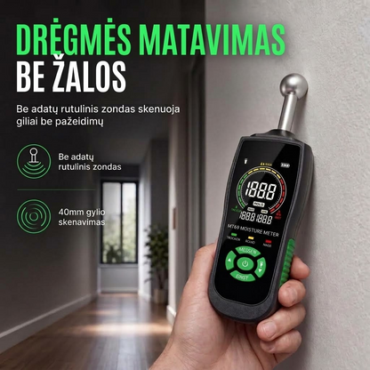 Pažangus drėgmės matuoklis