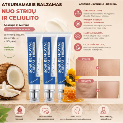 Odos netobulumus šalinantis kremas