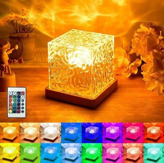 Magiška naktinė lempa - projektorius