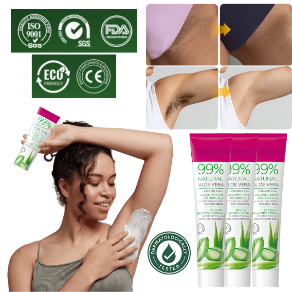 Daugiafunkcis plaukų šalinimo kremas