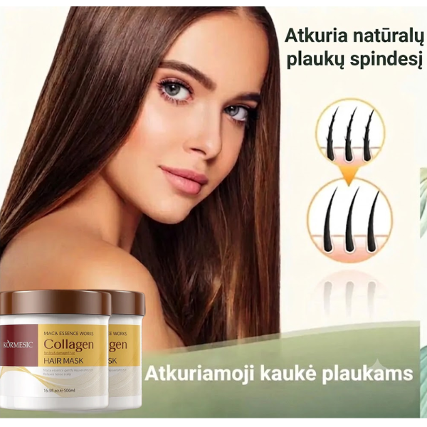 Atkuriamoji kaukė plaukams