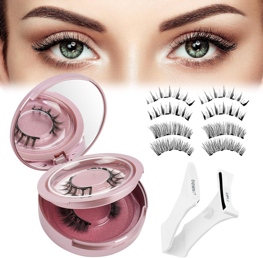 Daugkartinio naudojimo magnetinės blakstienos