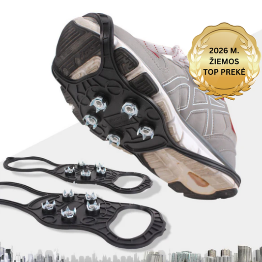 Nuo slydimo apsaugantys batų apkaustai