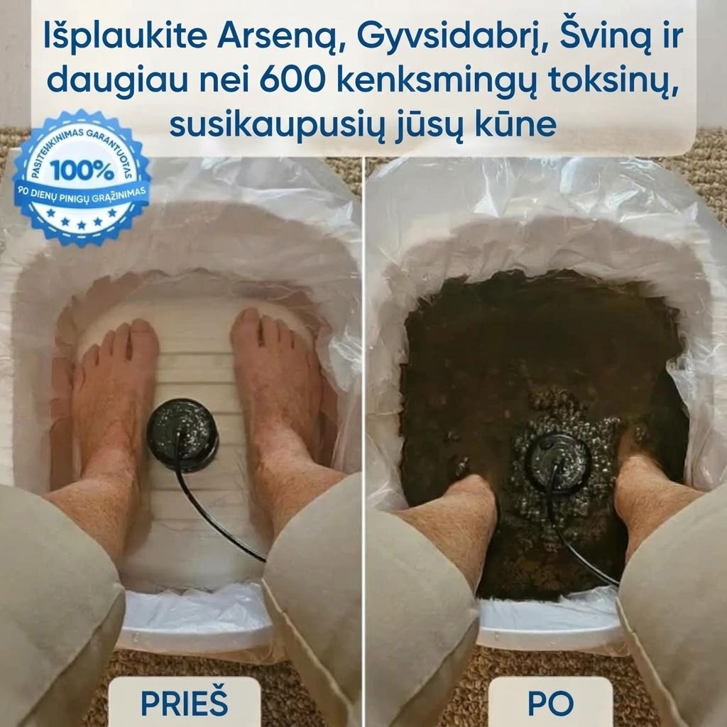 Priemonė joninei organizmo detoksikacijai ir valymui