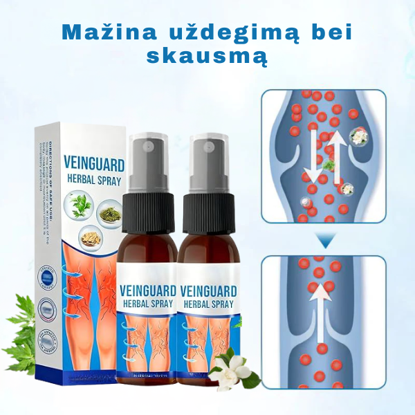 Natūralus ir efektyvus gydomasis purškalas