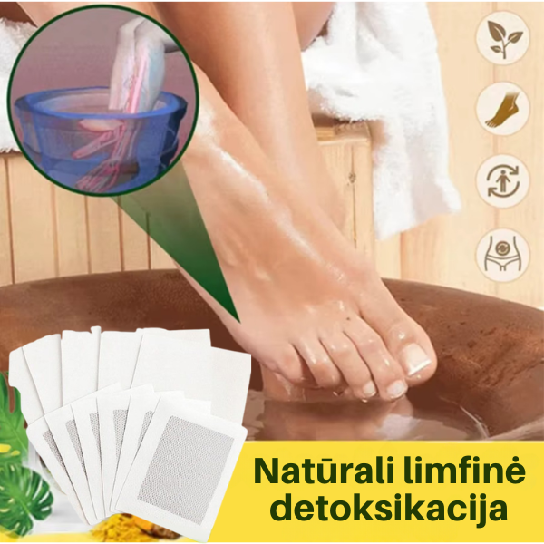 Natūrali priemonė limfinei detoksikacijai