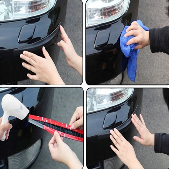 Apsauginės automobilio buferio juostelės nuo įbrėžimų