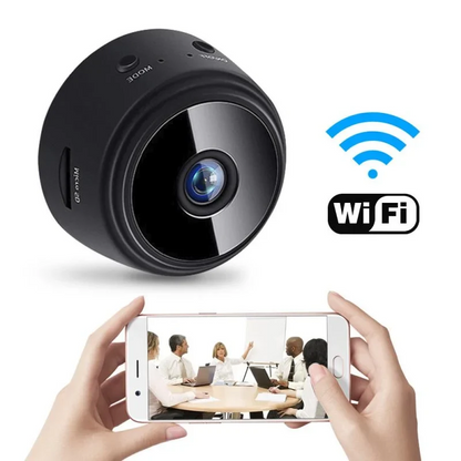Kompaktiška slaptoji HD kamera su WiFi