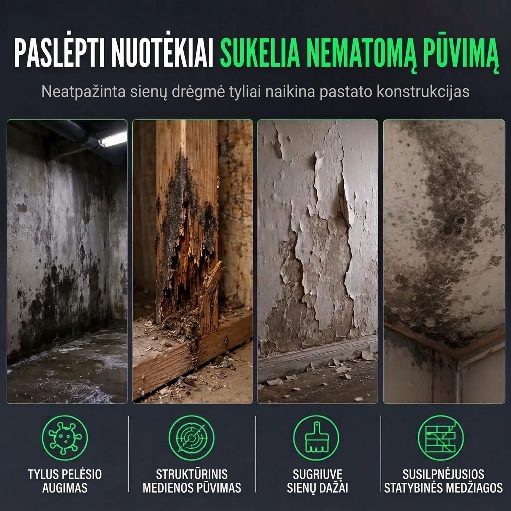 Pažangus drėgmės matuoklis