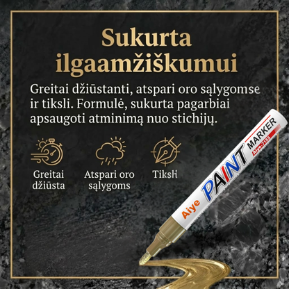 Antkapių graviravimo - paryškinimo priemonė