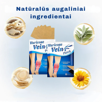Natūralūs ir efektyvūs gydomieji pleistrai