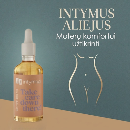 Natūralus intymios higienos aliejus