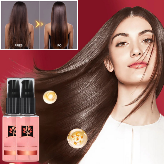 Atstatanti bei maitinanti plaukų priežiūros priemonė