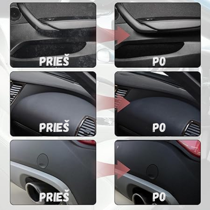 Inovatyvi priemonė automobilių plastikų restauravimui