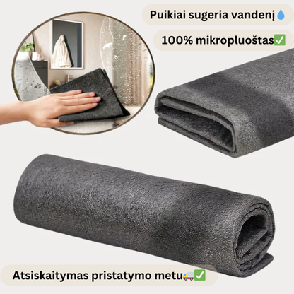 Mikropluošto šluostės