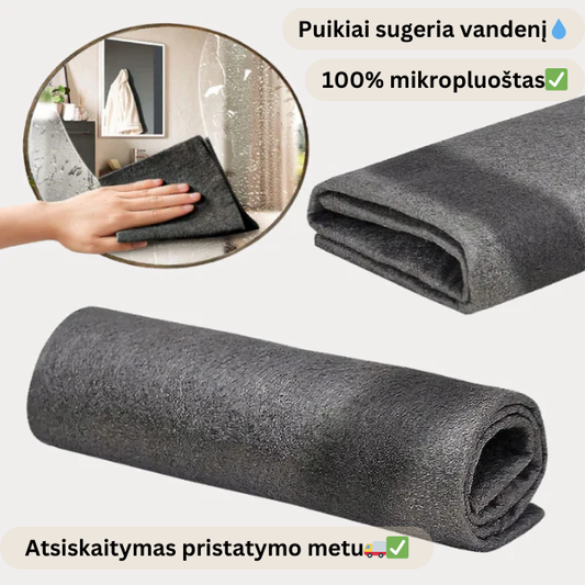 Mikropluošto šluostės