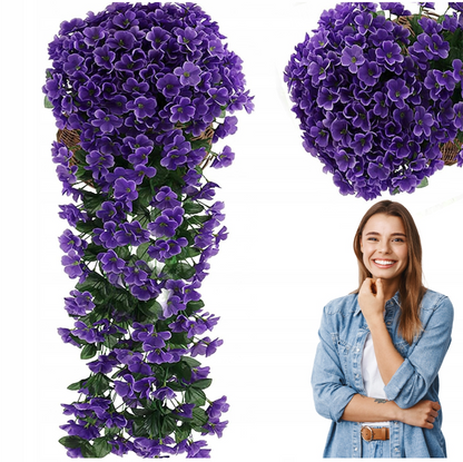 Išskirtinio grožio dirbtinių gelių dekoracija