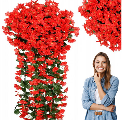 Išskirtinio grožio dirbtinių gelių dekoracija