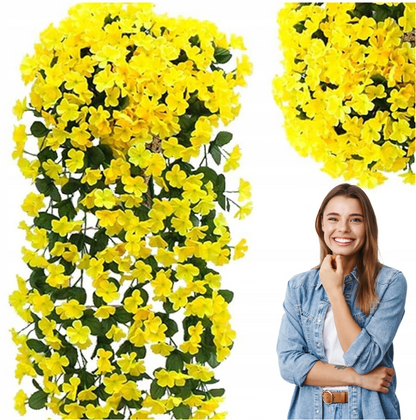 Išskirtinio grožio dirbtinių gelių dekoracija