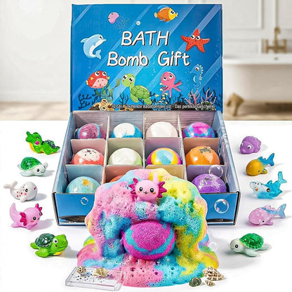 Magijos pripildytos vaikų maudynių bombos