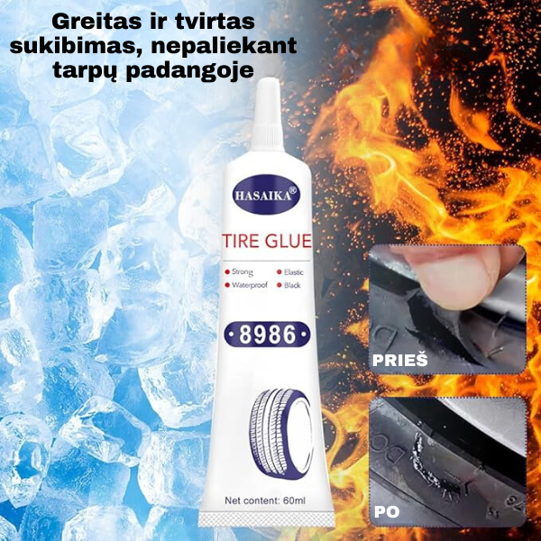Universalūs padangų remonto klijai